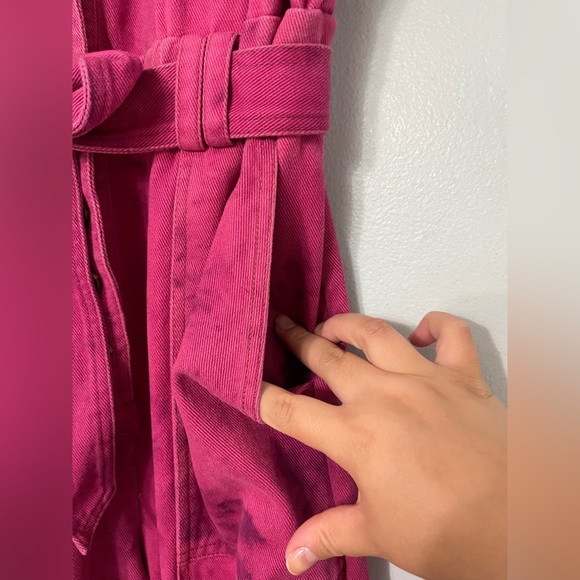 Pink tie dye jumpsuit - Picture 5 of 7